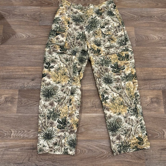 Game Guard Men’s Large Convertible Cargo Pants Cactus Camo Hunting Outdoor - Picture 1 of 8